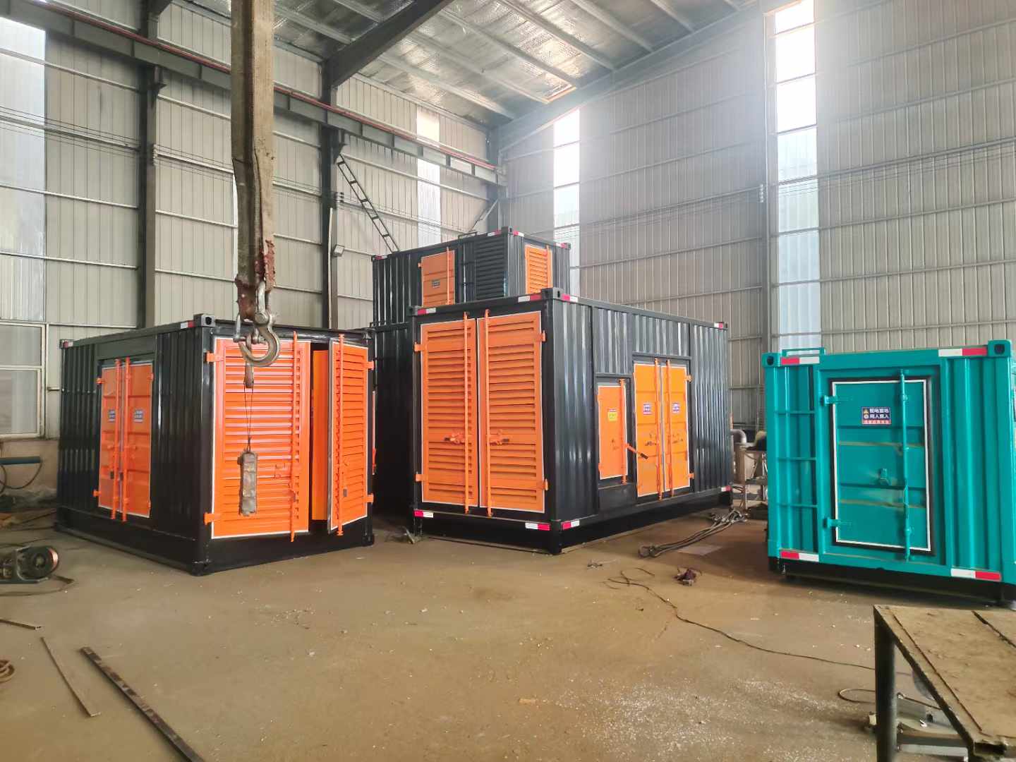 南山500kw柴油发电机组可以带动多少功率设备？